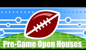 Pre-Game Open House Banner